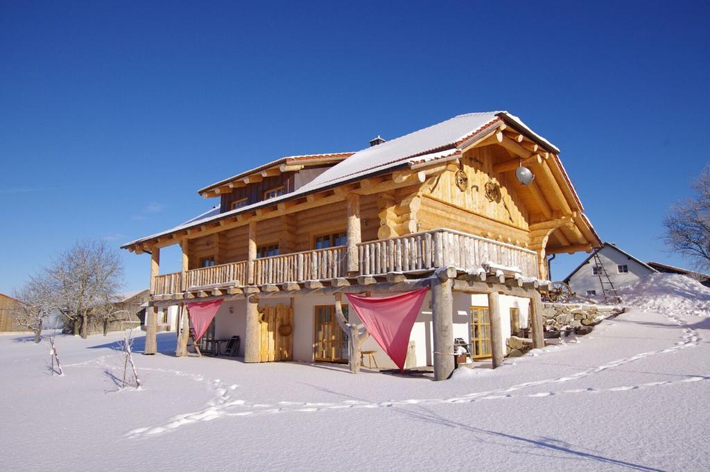 Holzhaus Lugerhof Appartement Roding Buitenkant foto