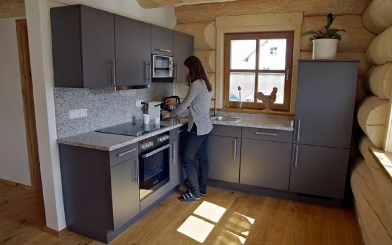 Holzhaus Lugerhof Appartement Roding Buitenkant foto
