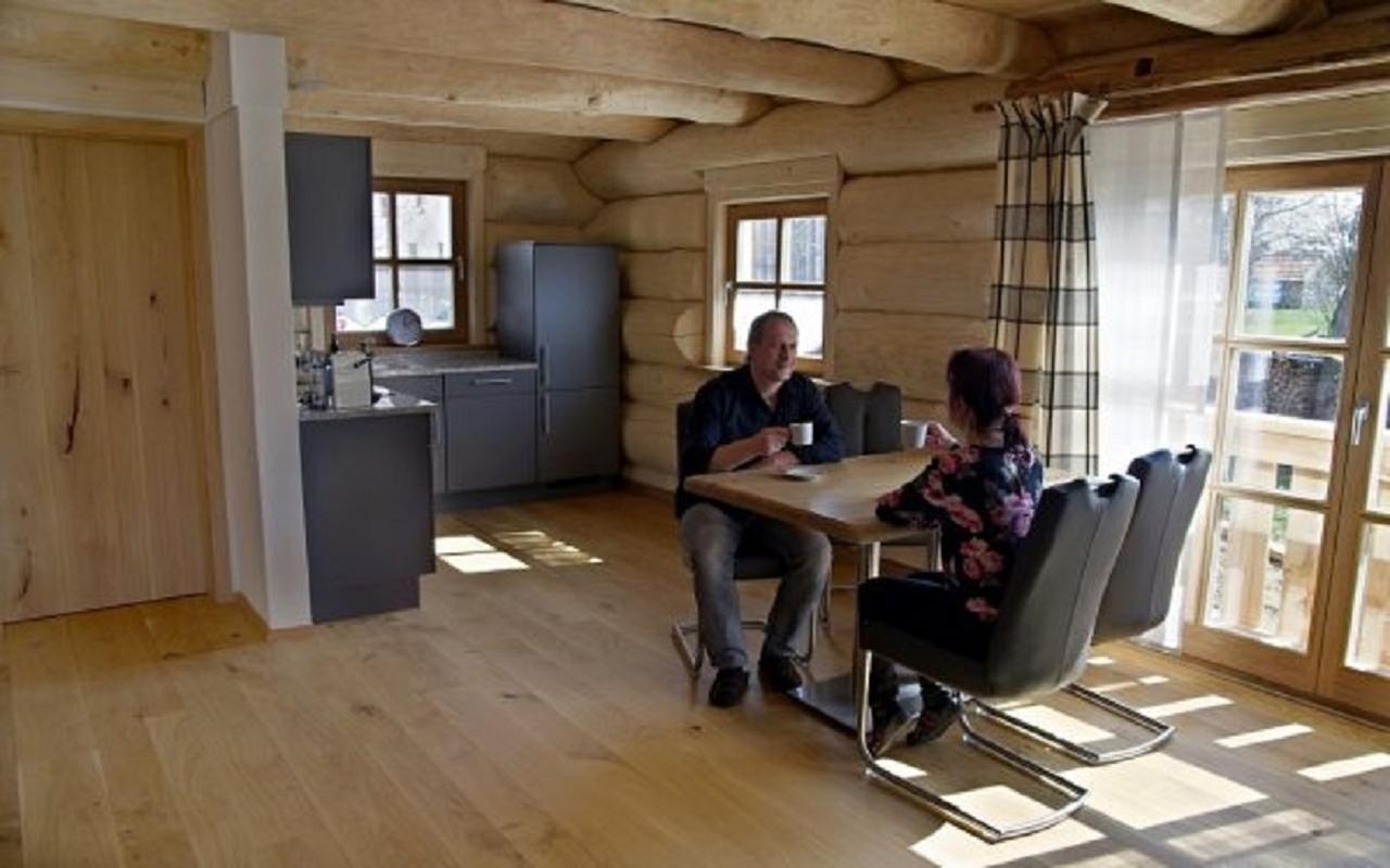 Holzhaus Lugerhof Appartement Roding Buitenkant foto